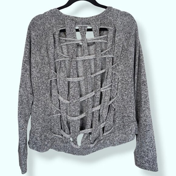 Obey Criss-Cross Back Sweater - Picture 1 of 7